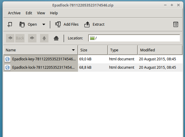 Extract Files